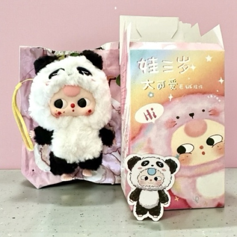 Baby Three Big Plush Pendant Blind Box